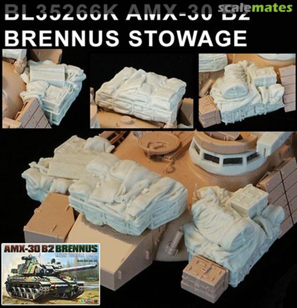 Boxart AMX-30 B2 BRENNUS STOWAGE BL35266K Blast Models