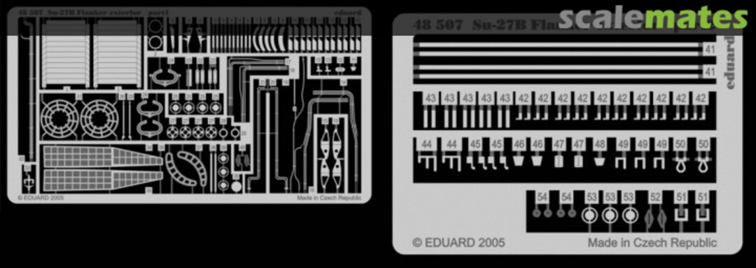 Boxart Su-27 Flanker-B Exterior 48507 Eduard