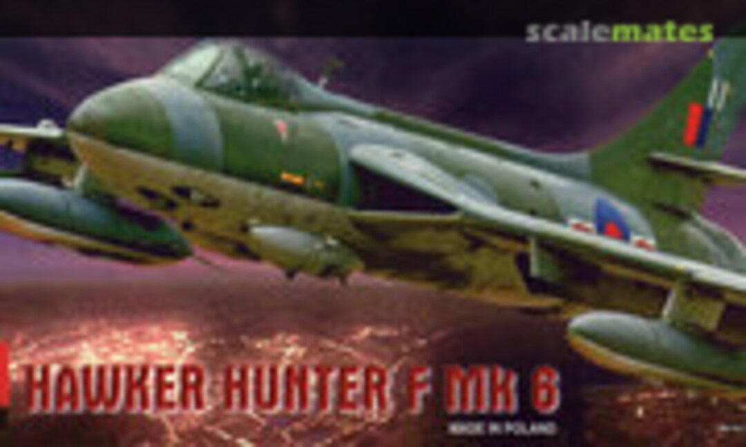 1:72 Hawker Hunter F Mk.6 (ZTS Plastyk S-007)