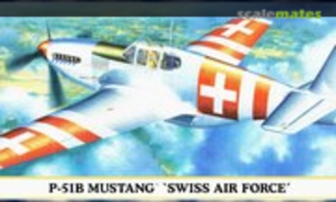 1:72 P-51B Mustang `Swiss Air Force´ (Hasegawa 00685)