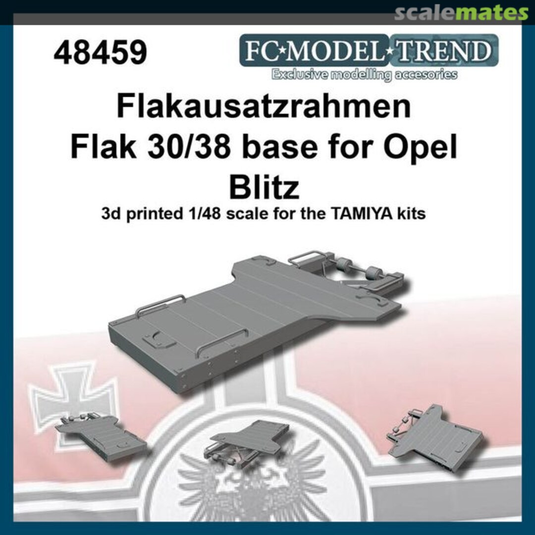 Boxart Flakausatzrahmen, Flak 30/38 base for Opel Blitz 48459 FC Model Trend