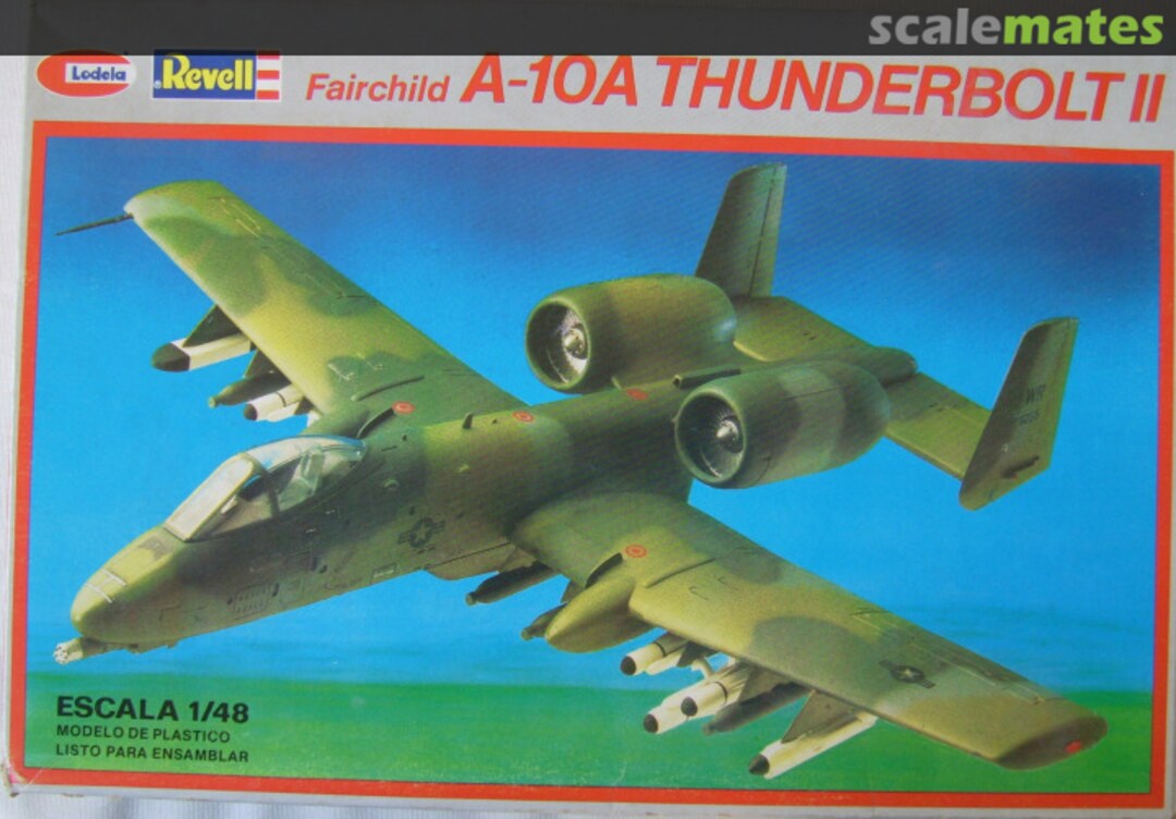 Boxart A-10A THUNDERBOLT II 4516 Revell/Lodela