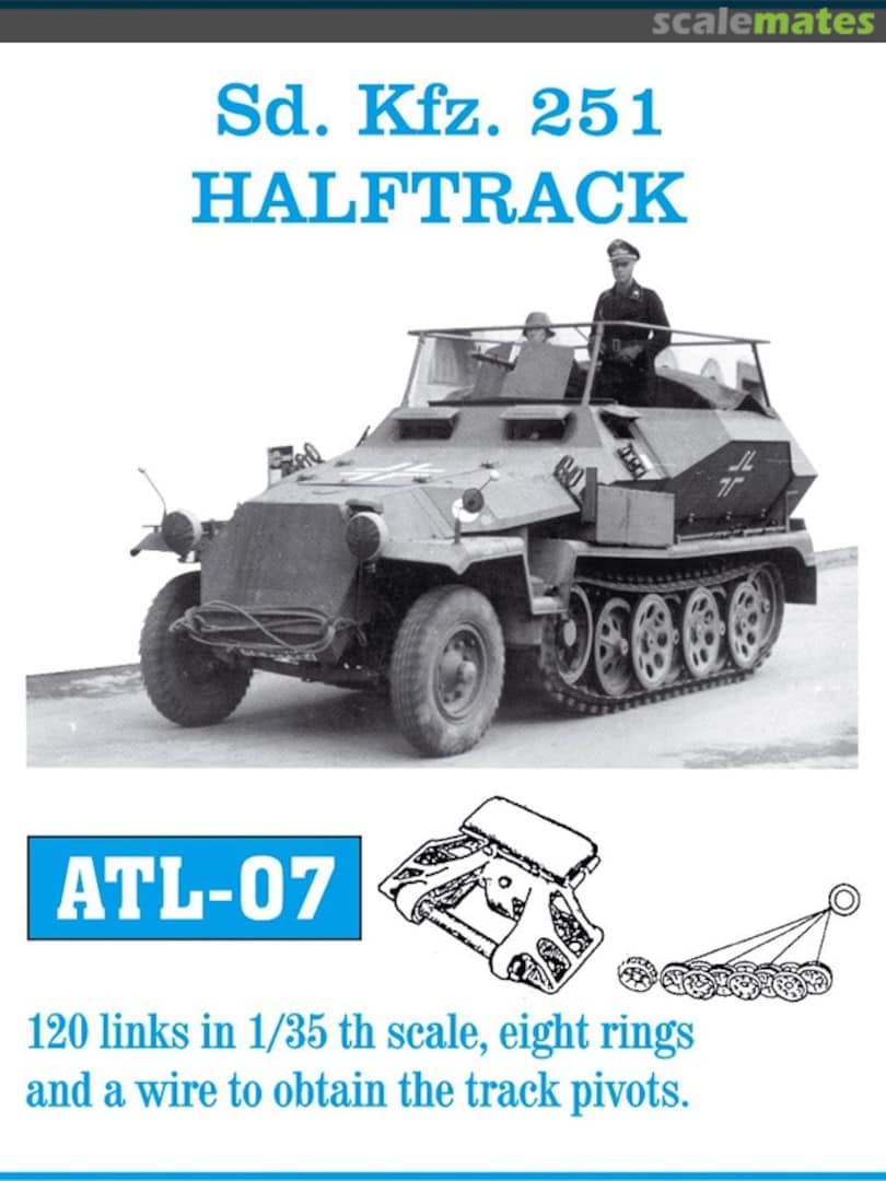 Boxart Sd. Kfz. 251 Halftrack ATL-07 Friulmodel