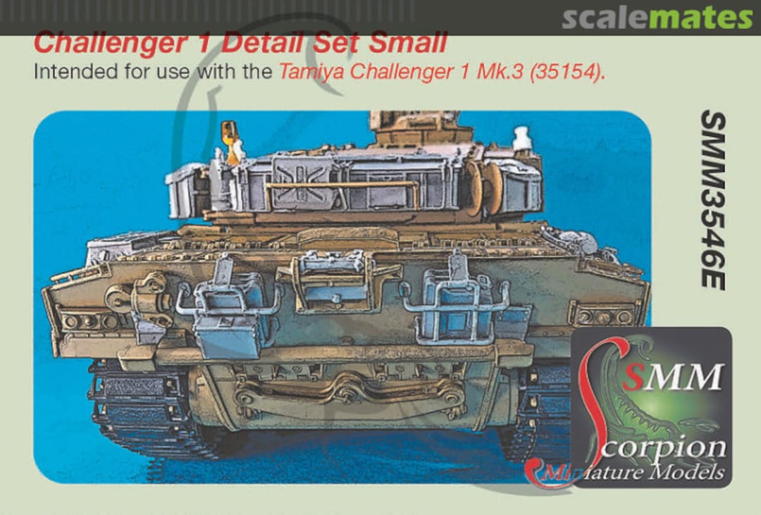 Boxart Challenger 1 Detail Set Small SMM3546E Scorpion Miniature Models