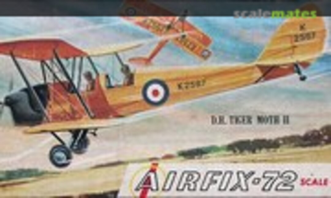 1:72 D.H. Tiger Moth II (Airfix Corporation of America 4-29)