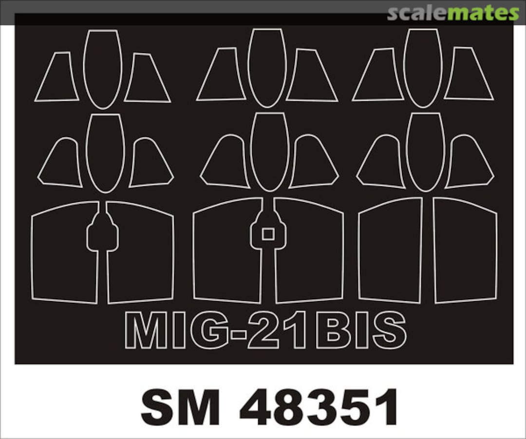 Boxart MiG-21 Bis SM48351 Montex