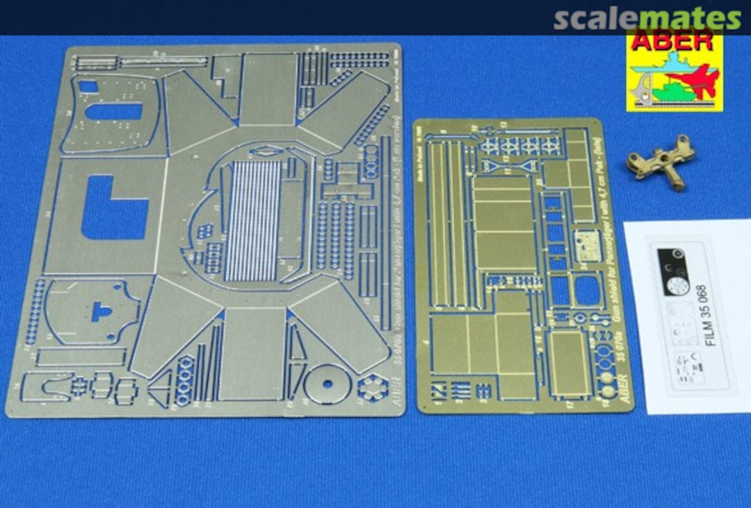 Contents Gun Shield for Panzerjäger I 35070 Aber