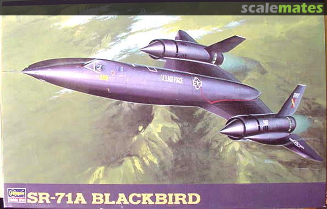 Boxart SR-71A Blackbird 04087 Hasegawa