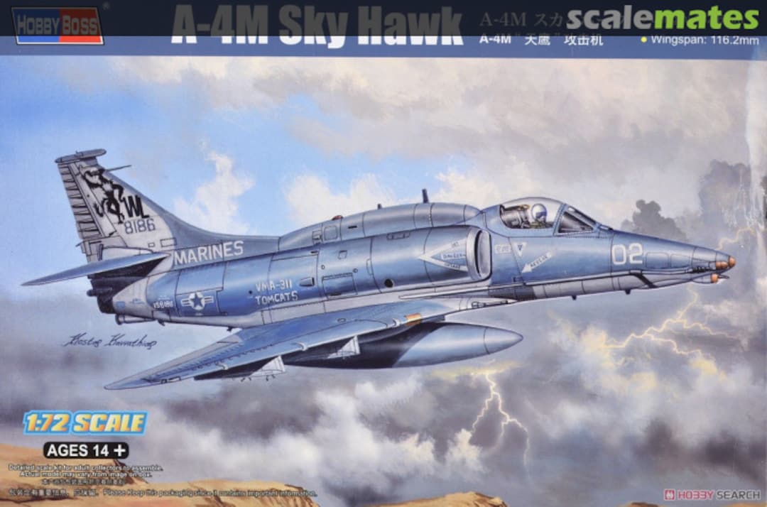 Boxart A-4M Sky Hawk 87256 HobbyBoss