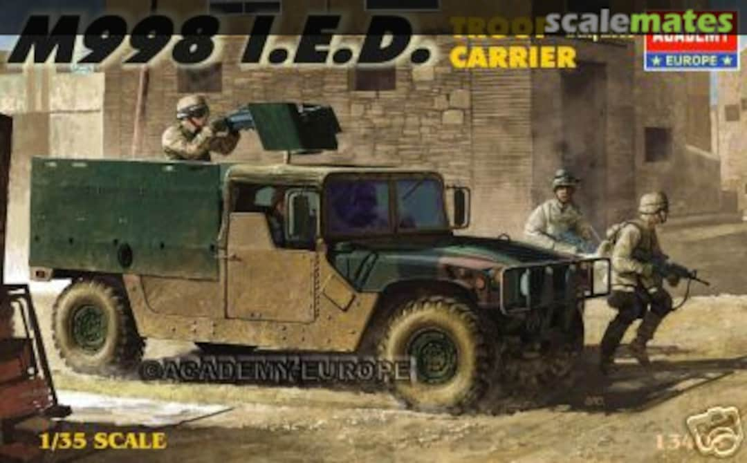 Boxart M998 I.E.D. Troop Carrier 13405 Academy