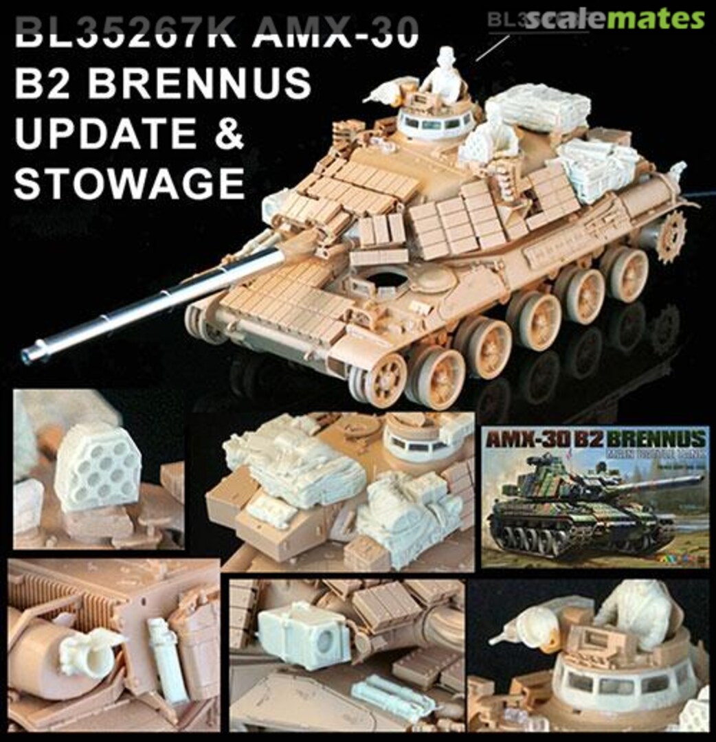 Boxart AMX-30 B2 BRENNUS UPDATE AND STOWAGE BL35267K Blast Models