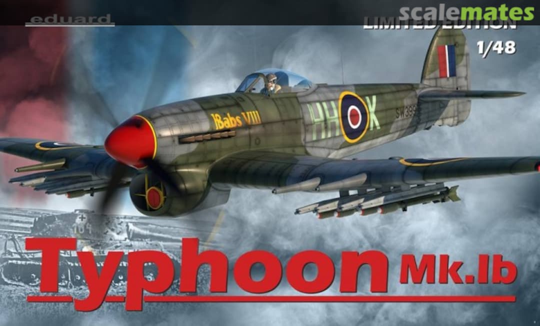 Boxart Typhoon Mk.Ib Bubbletop 11117 Eduard