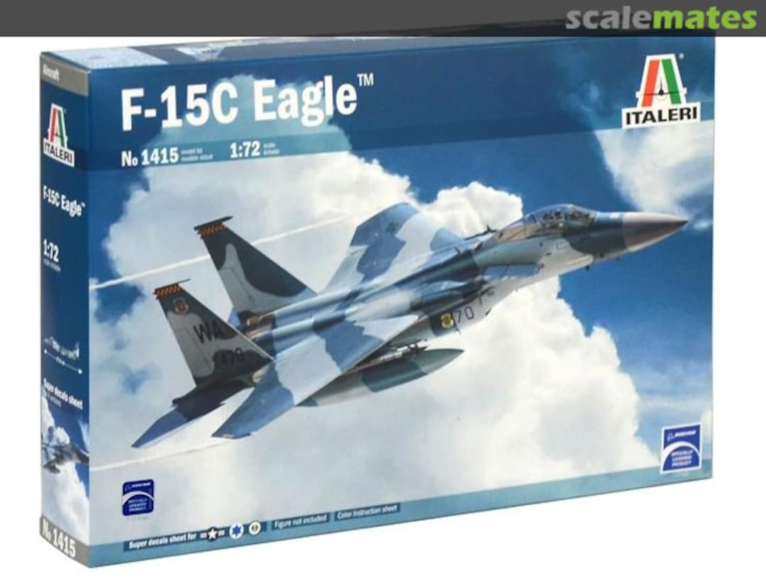 Boxart F-15C Eagle 1415 Italeri