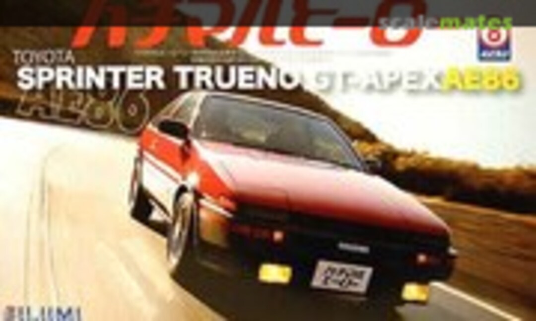 1:24 Toyota Sprinter Trueno GT-Apex AE86 (Fujimi 18931)