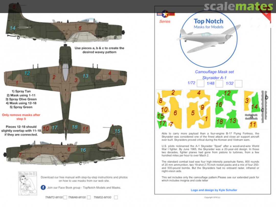 Boxart Skyraider A-1 TNM72-M100 TopNotch