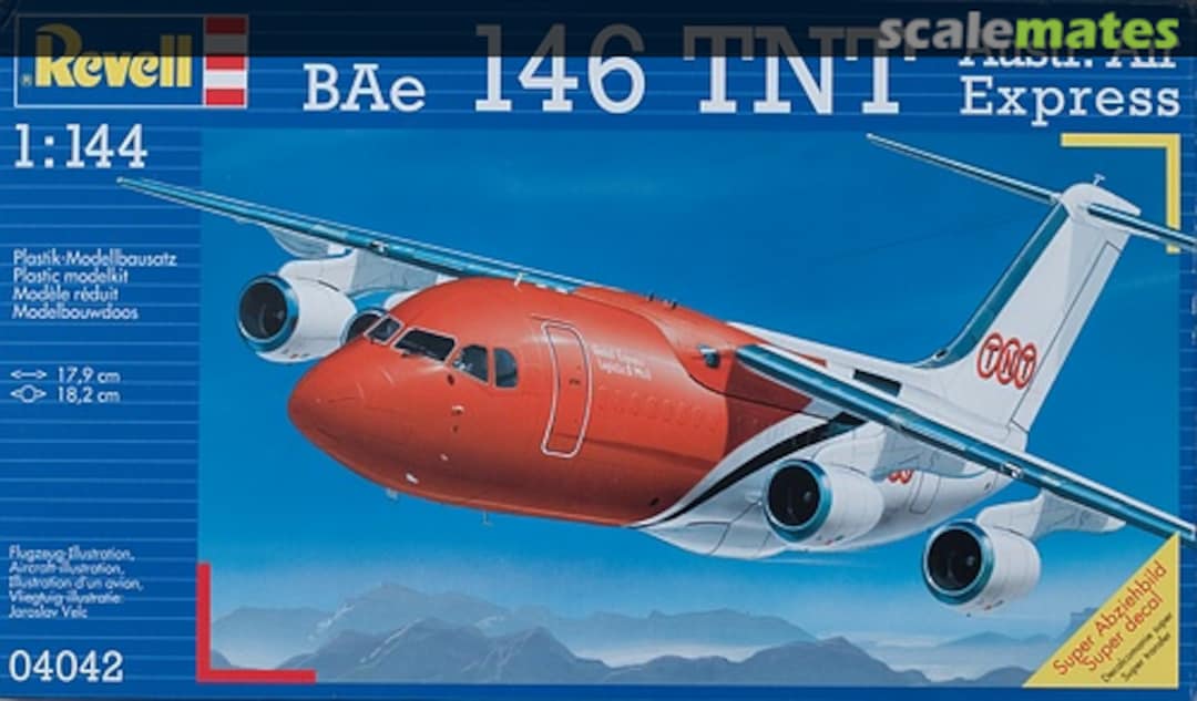 Boxart BAe 146 TNT Austr. Air Express 04042 Revell