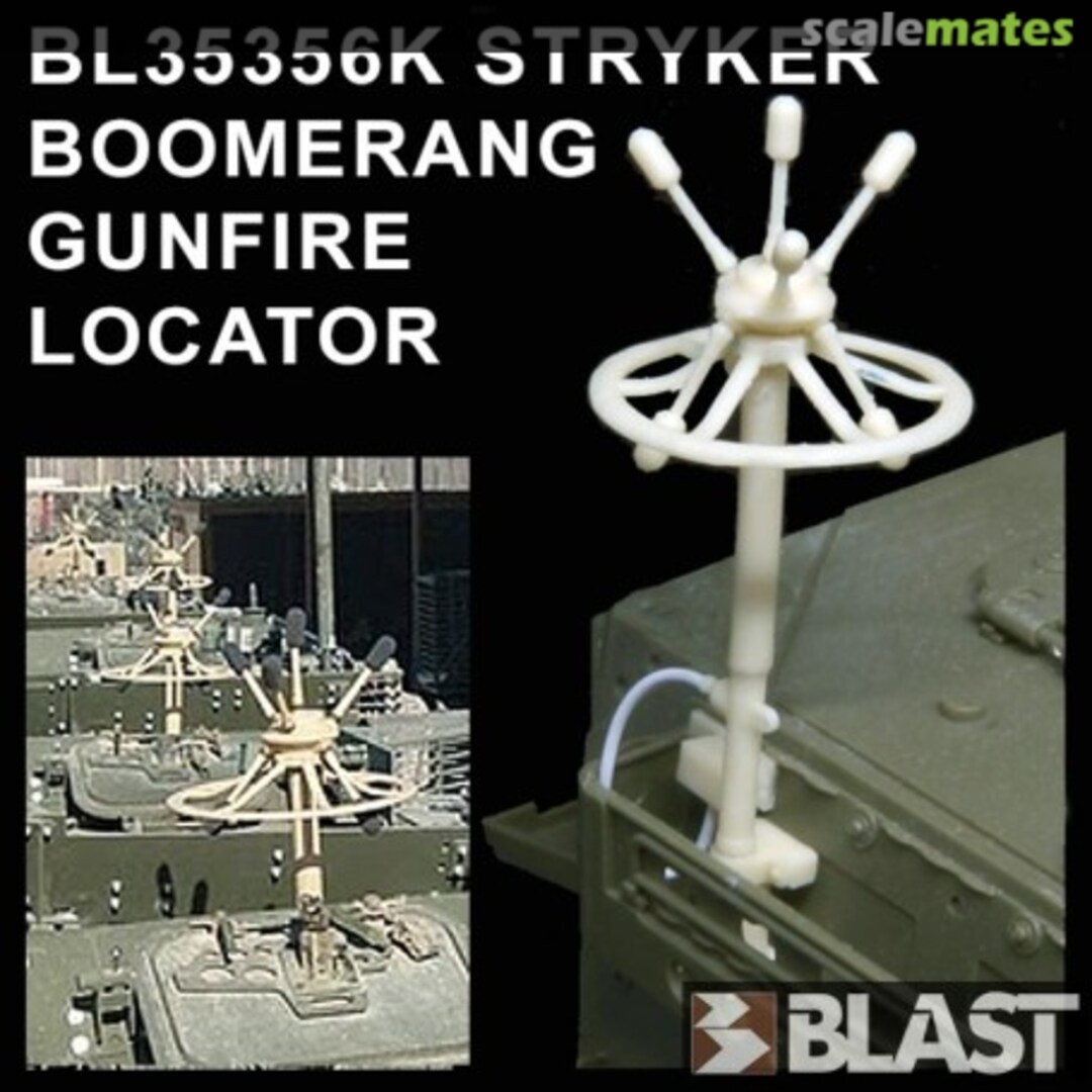 Boxart STRYKER Boomerang Gunfire Locator BL35356K Blast Models