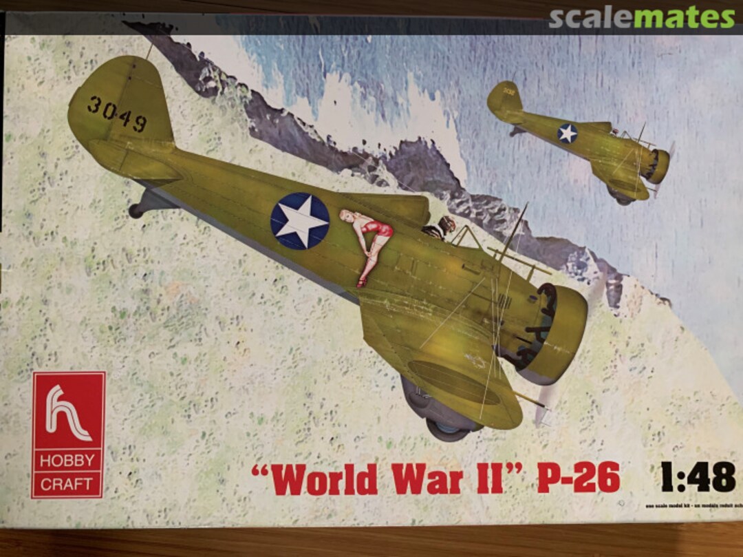 Boxart World War II P-26 HC1457 Hobbycraft