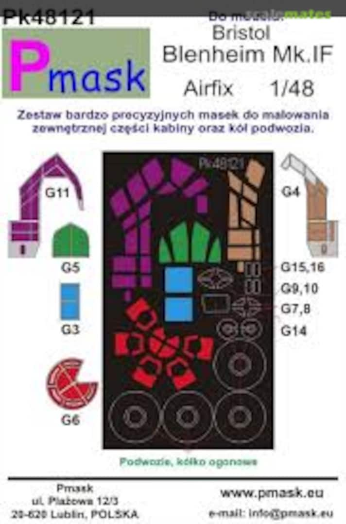 Boxart Bristol Blenheim Mk.IF PK48121 Pmask
