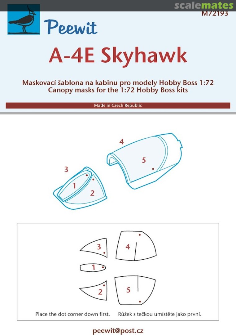 Boxart A-4E Skyhawk M72193 Peewit