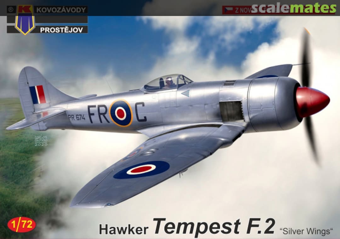 Boxart Hawker Tempest F.2 KPM0228 Kovozávody Prostějov