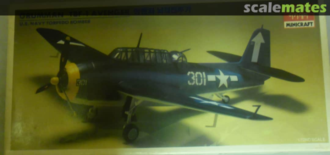 Boxart Grumman TBF-1 Avenger FA039 Academy/Minicraft