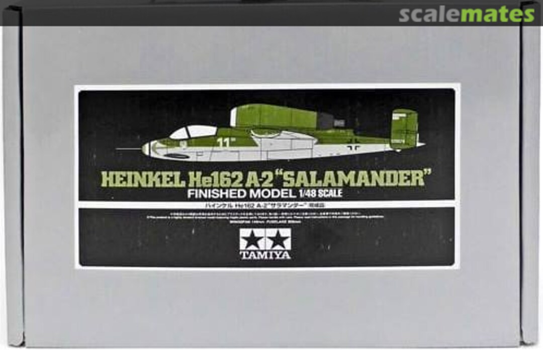 Boxart Heinkel He162 A-2 "Salamander" 21072 Tamiya