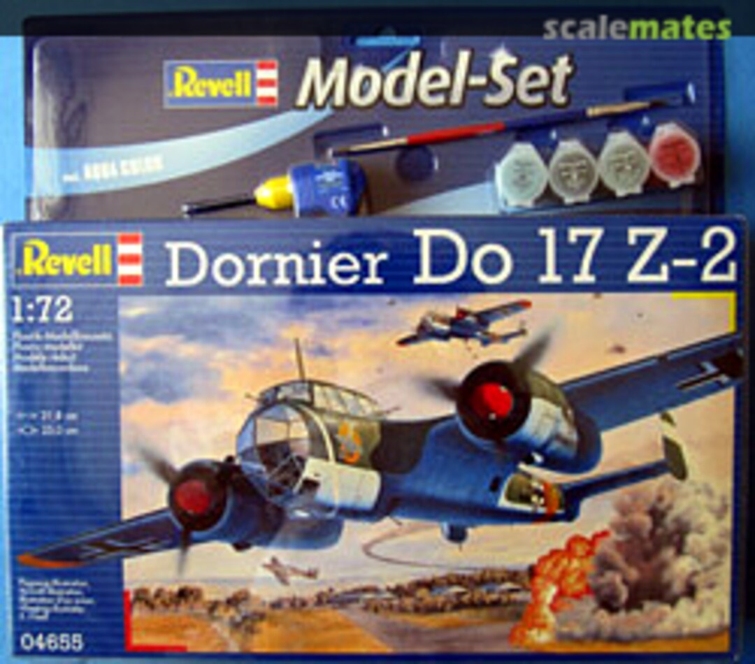 Boxart Dornier Do 17 Z-2 64655 Revell