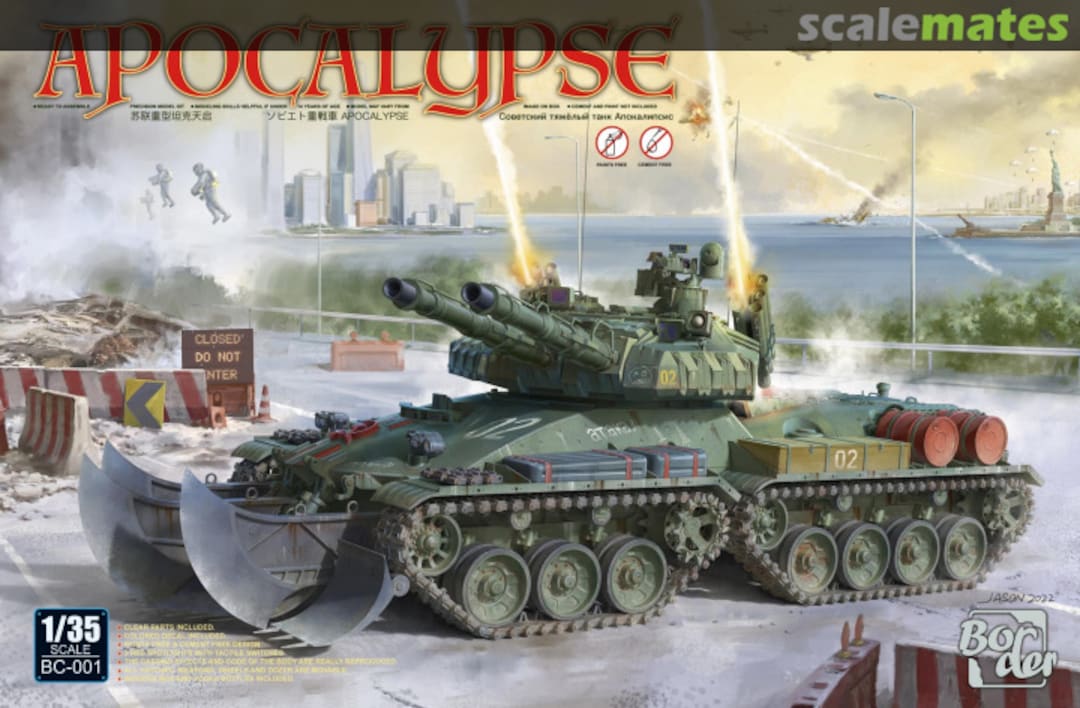 Boxart Apocalypse BC-001 Border Model