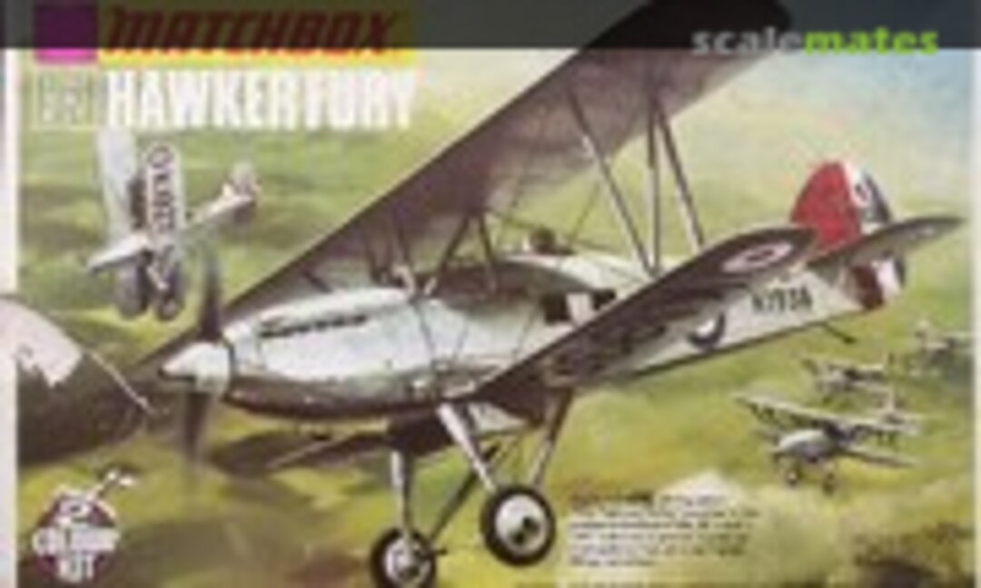 1:72 Hawker Fury (Matchbox PK-1)