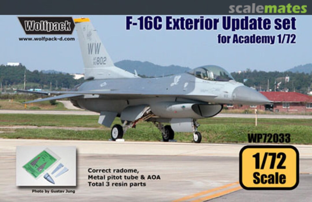 Boxart F-16C Exterior Update Set WP72033 Wolfpack