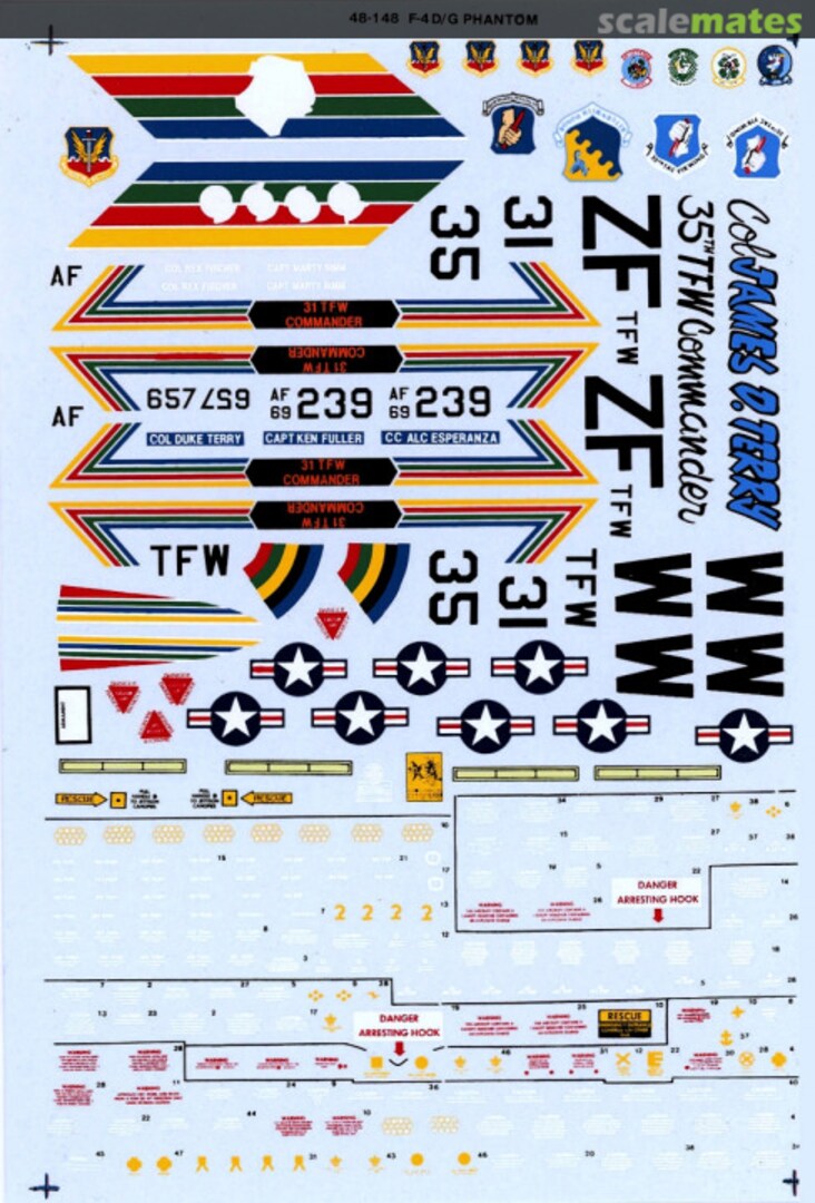 Boxart F-4D/G Phantoms 48-0148 SuperScale International