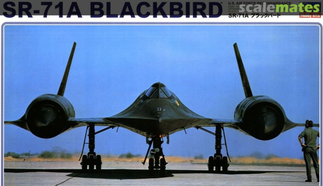 Boxart SR-71A Blackbird 04056 Hasegawa