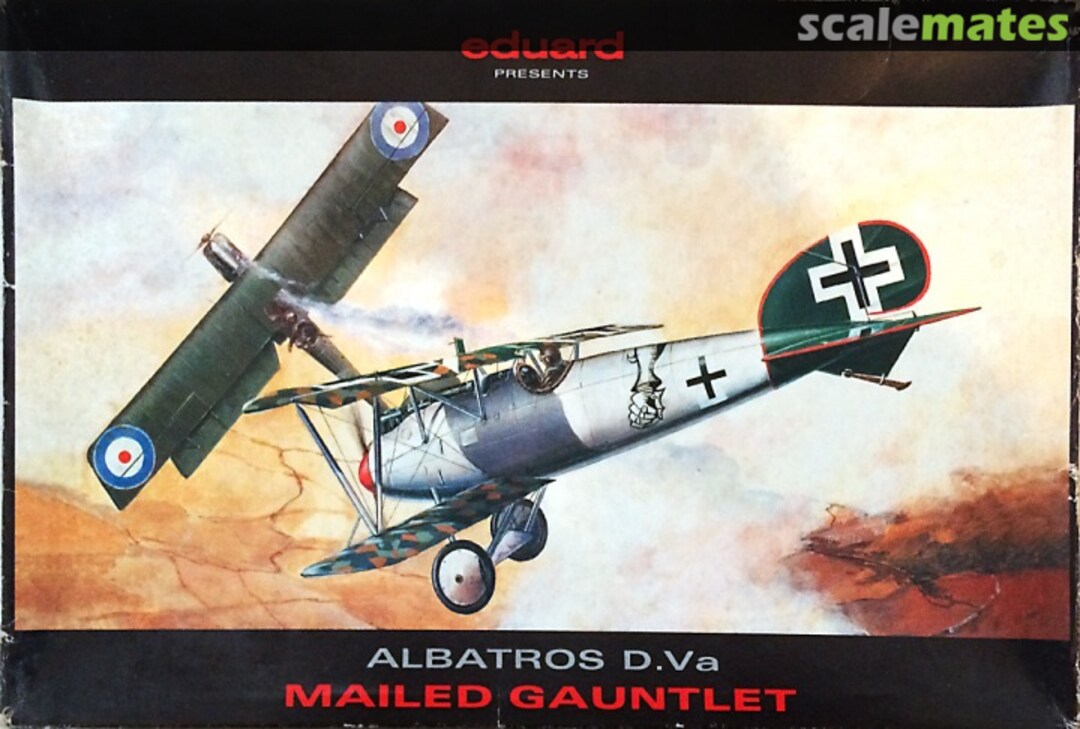 Boxart Albatros D.Va Mailed Gauntlet 8030 Eduard