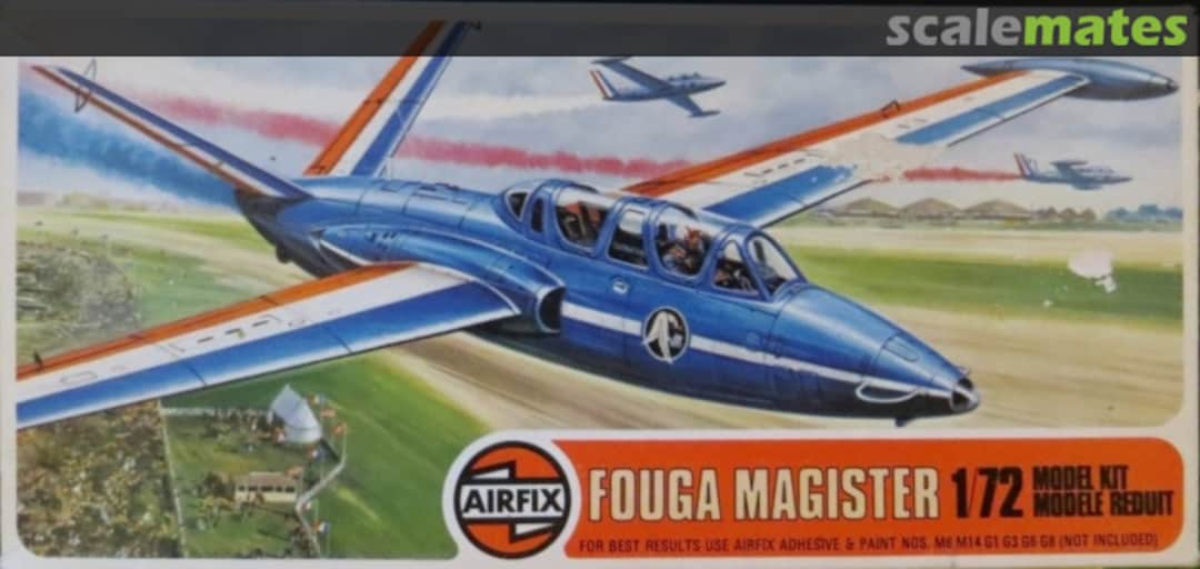 Boxart Fouga Magister 02047-5 Airfix