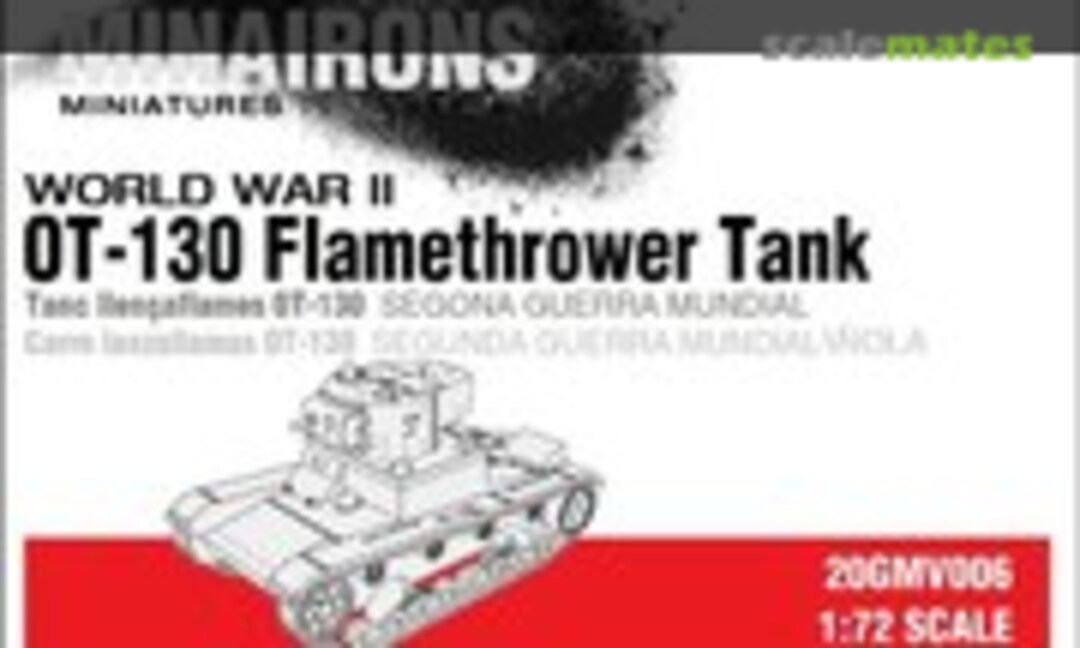 OT-130 Flamethrower Tank (Minairons Miniatures 20GMV006)