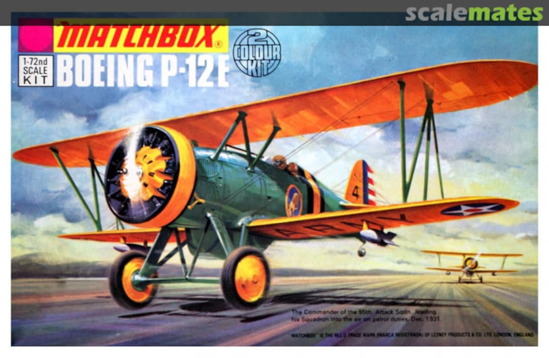 Boxart Boeing P-12E PK-3 Matchbox