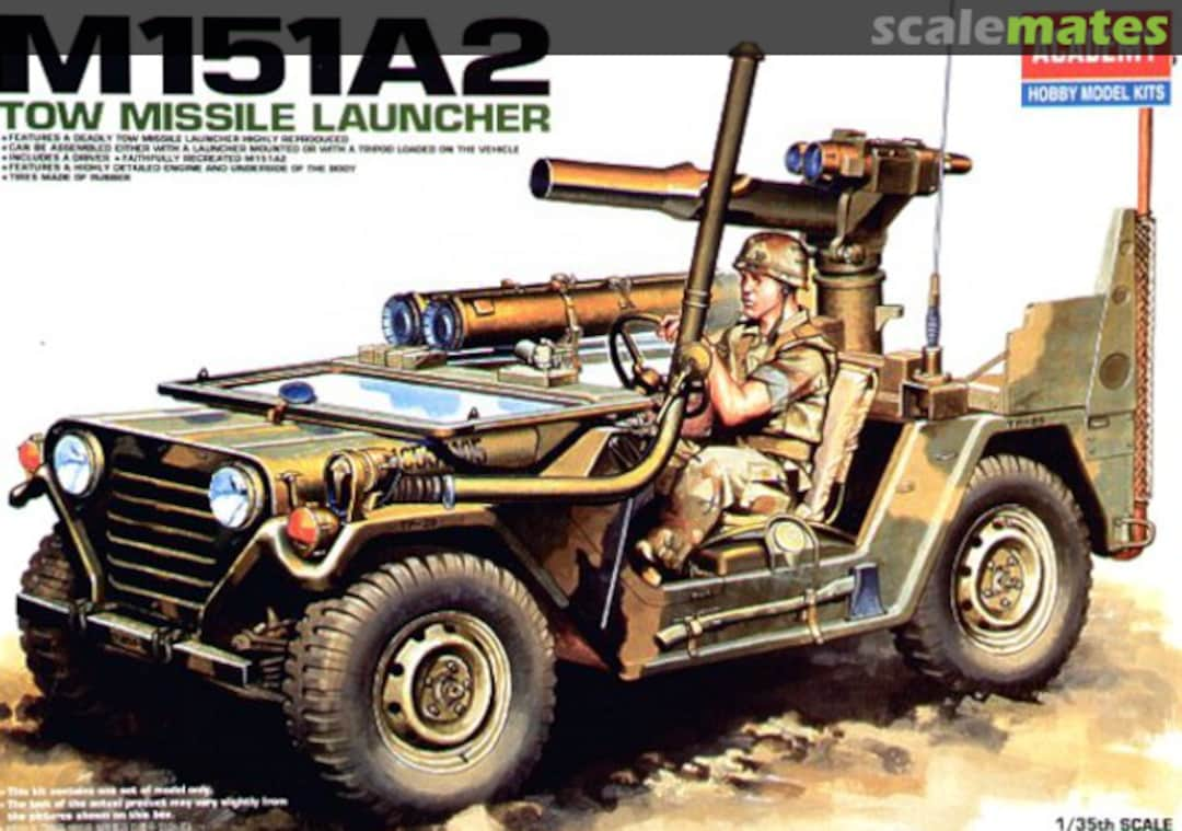 Boxart M151A2 TOW MISSILE LAUNCHER 13406 Academy