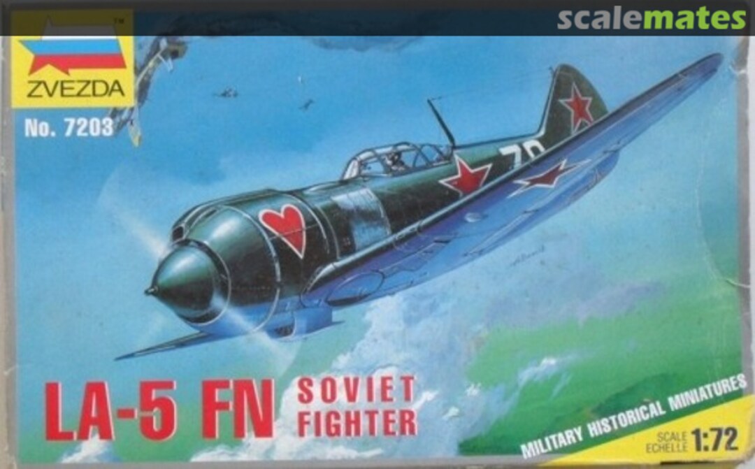 Boxart La-5 FN 7203 Zvezda