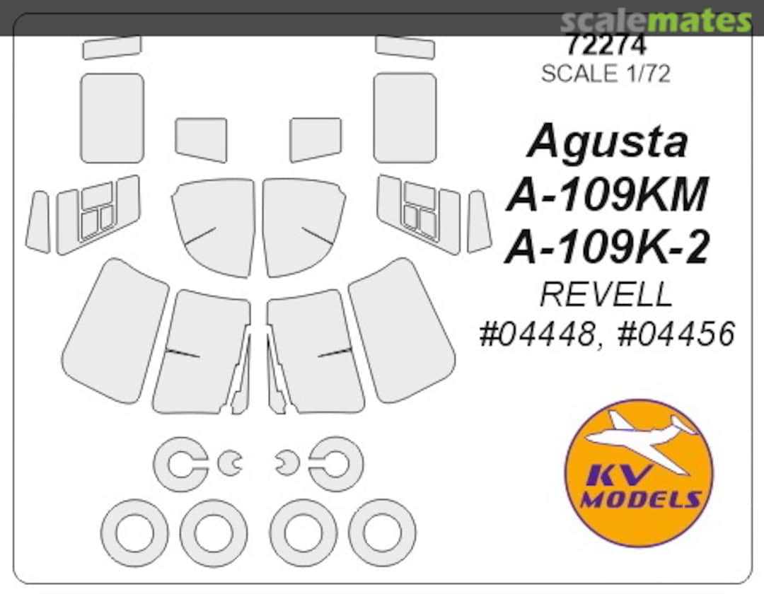 Boxart Agusta A-109KM / A-109K-2 72274 KV Models