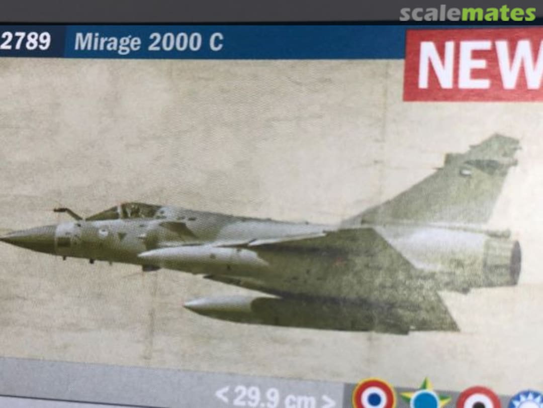 Boxart Mirage 2000 C 2789 Italeri