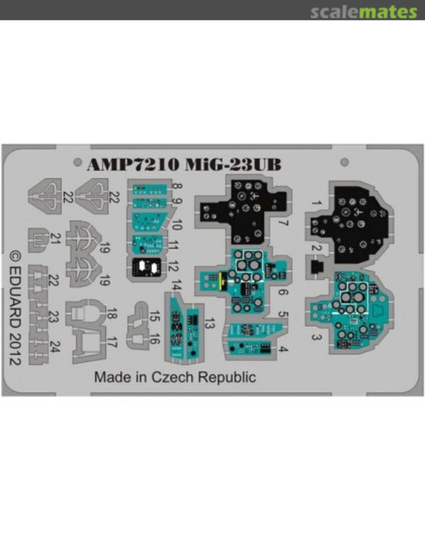 Boxart MiG-23UB AMP7210 Eduard