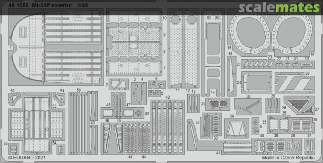 Boxart Mi-24P exterior 481058 Eduard