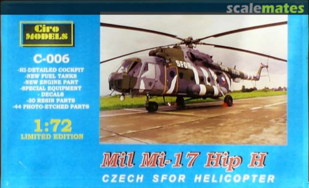 Boxart Mil Mi-17 Hip-H C-006 Ciro Models