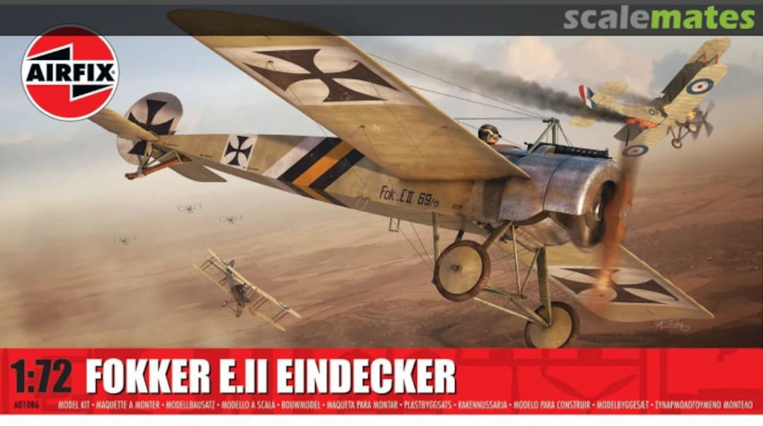 Boxart Fokker E.II Eindecker A01086 Airfix