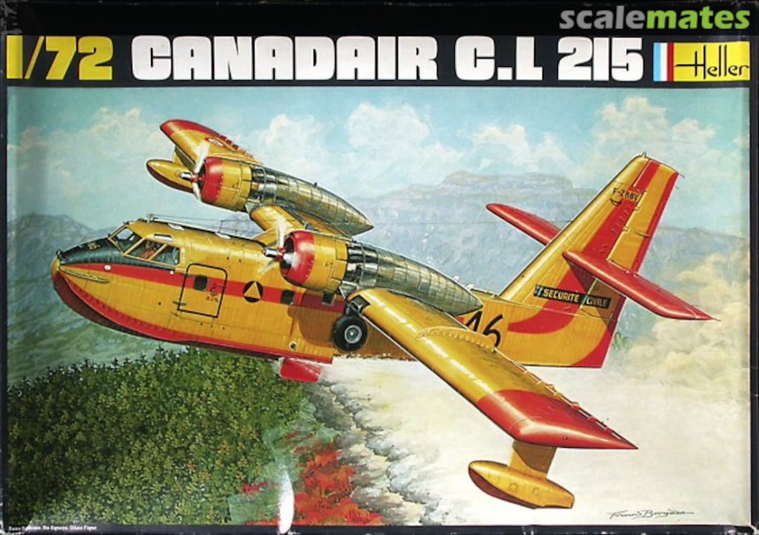 Boxart Canadair C.L 215 304 Heller