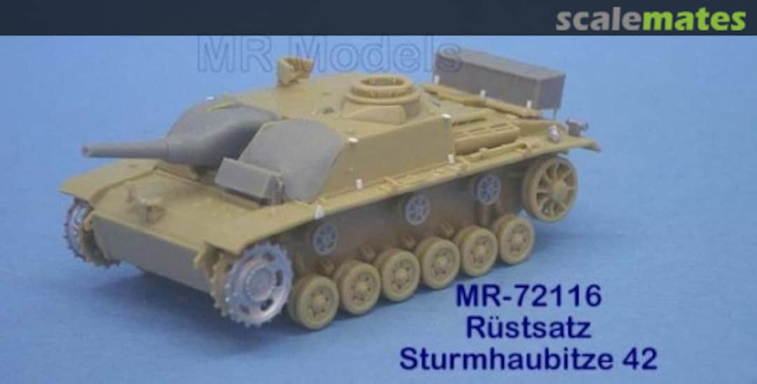 Boxart Sturmhaubitze 42 upgrade & stowage set MR-72116 MR Modellbau