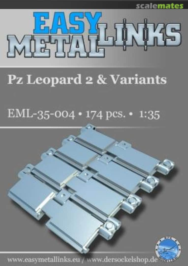 Boxart Kampfpanzer Leopard 2 & Variants EML35-004 Easy Metal Links