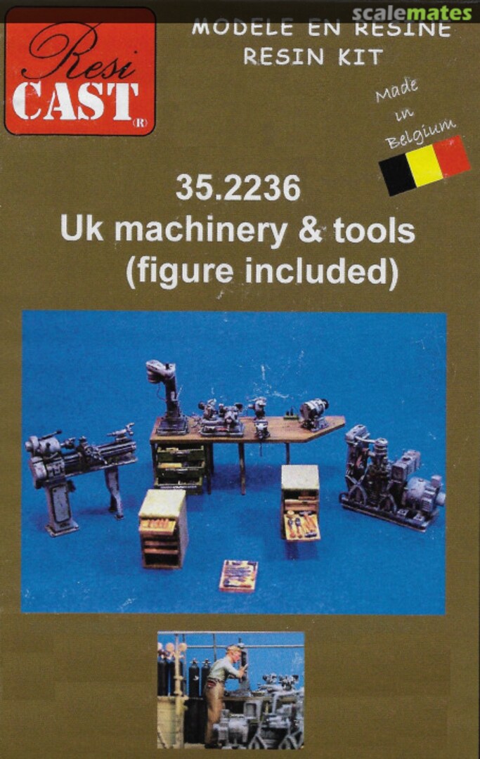 Boxart UK Machinery & Tools (Figure Included) 35.2236 Resicast