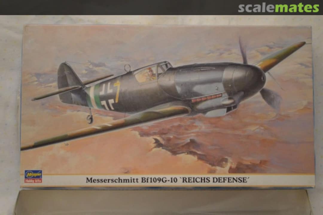 Boxart Messerschmitt Bf109G-10 `Reichs Defense´ 09468 Hasegawa